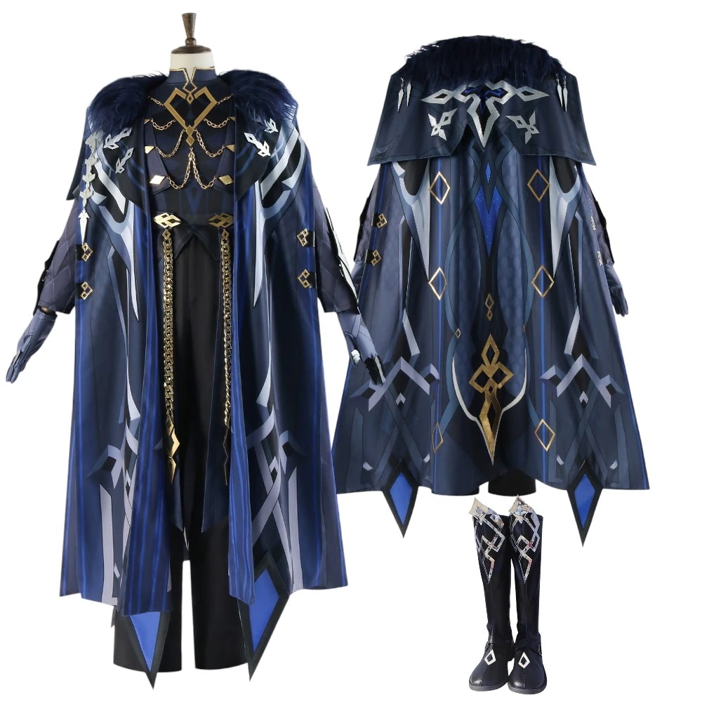 原神 ファデュイの執行官 魔神 隊長(カピターノ) 靴 コスチューム　記念祭　コスチューム　イベント　仮装　ハロウィン　コスプレ衣装