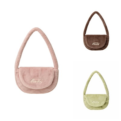 Qoo10] EMIS 【EMIS】 FUR HALF MOON : バッグ・雑貨