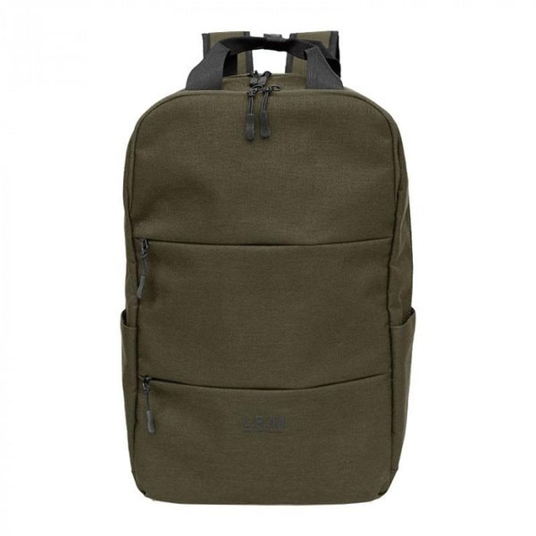 L.R.M 10ポケット ダブルファスナースクエアリュック CMK19-0577 コヨーテ