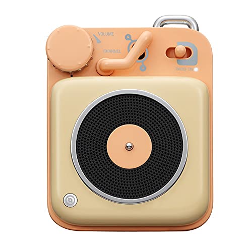 muzen（ミューゼン） BUTTON（ボタン）コンパクト Bluetoothスピーカー (Cream yellow)