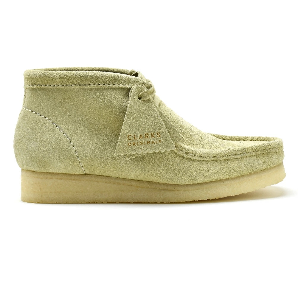 クラークス ワラビーブーツ レディース チャッカブーツ ショート丈 スエード モカシン メープル ベージュ Clarks Originals WALLABEE BOOTS【26155520】 21,800円
