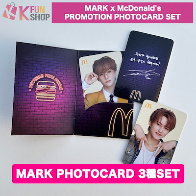 nct マーク ショーケース　会場限定トレカ　3枚セット マークのショーケースのグッズとトレカ収納 | ～マクユが中心