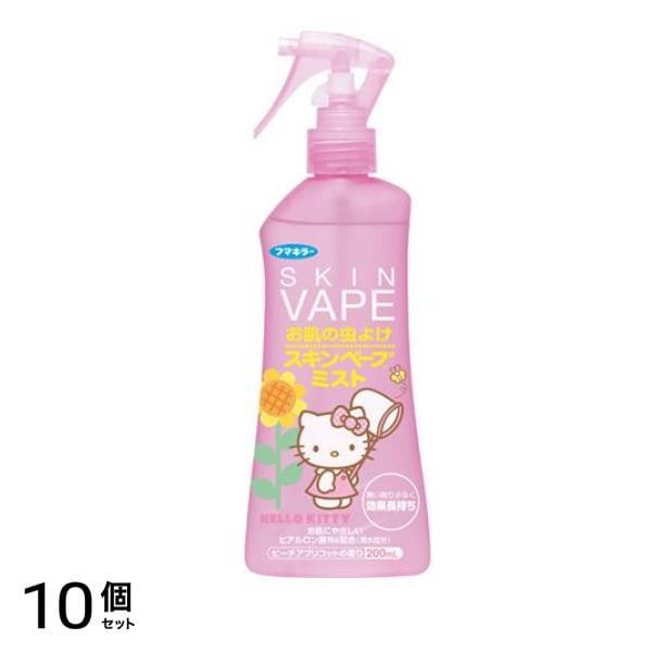 スキンベープミスト ハローキティ ピーチアプリコットの香り 200mL 10個セット