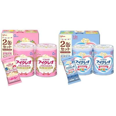 アイクレオバランスミルク800g 2缶セット セット買い】【Amazon.co.jp