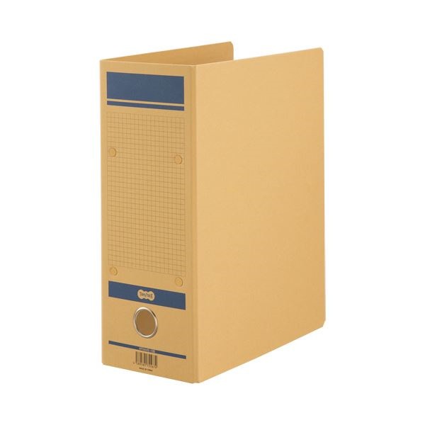 （まとめ） TANOSEE保存用ファイルN（片開き） A4タテ 1000枚収容 100mmとじ 青 1冊 30セット