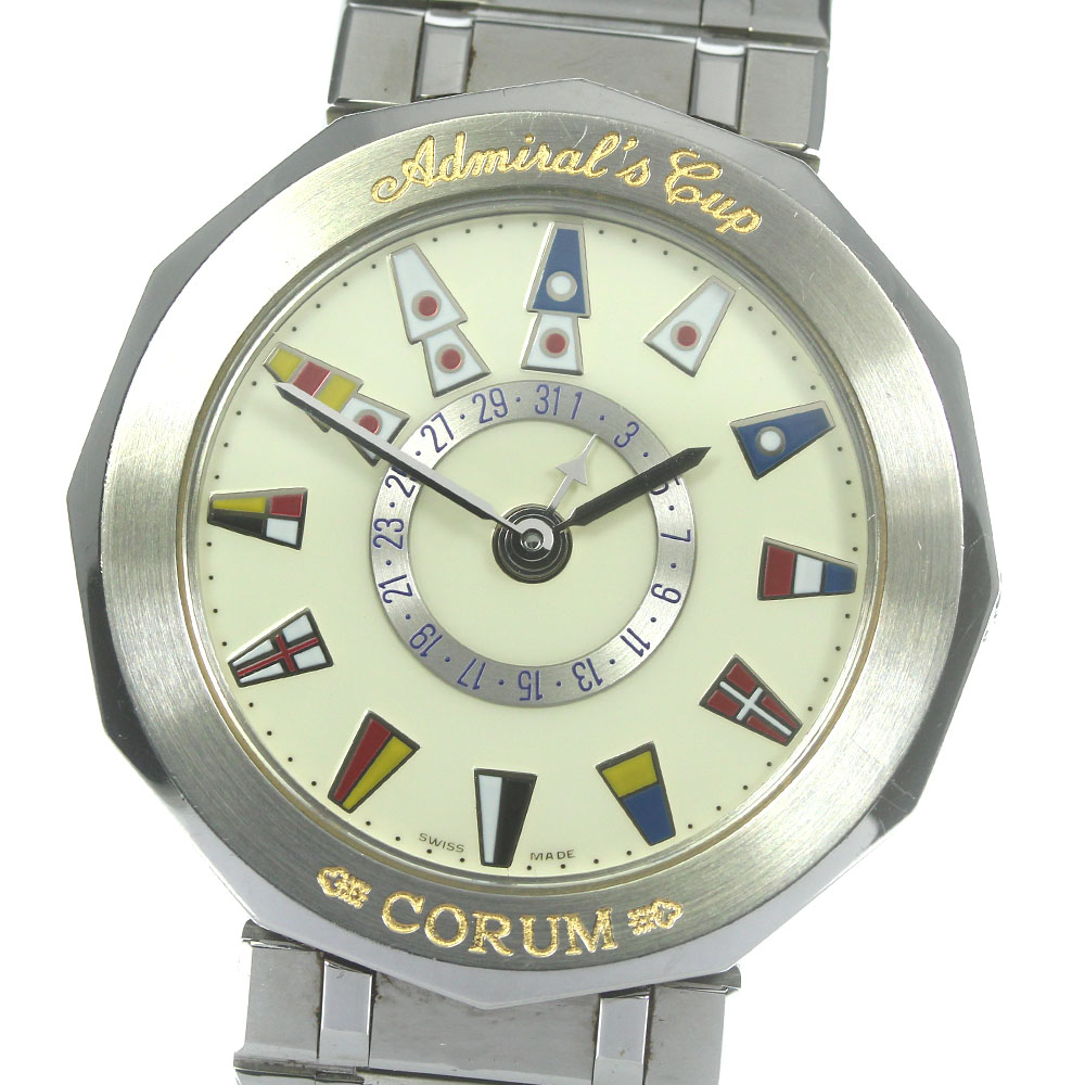 【18％OFF】 CORUM コルム 訳あり 88.830.27 ポインター アドミラルズカップ コルム
