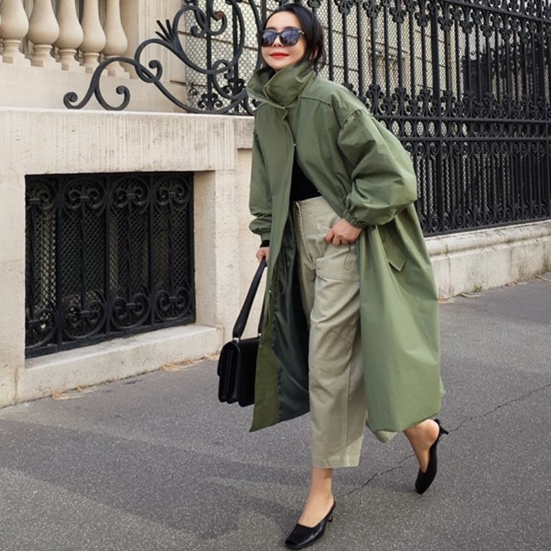 コート ロングコート モッズコート ジャケット レディース アウター おしゃれ 軽量 ロングコート 6,544円