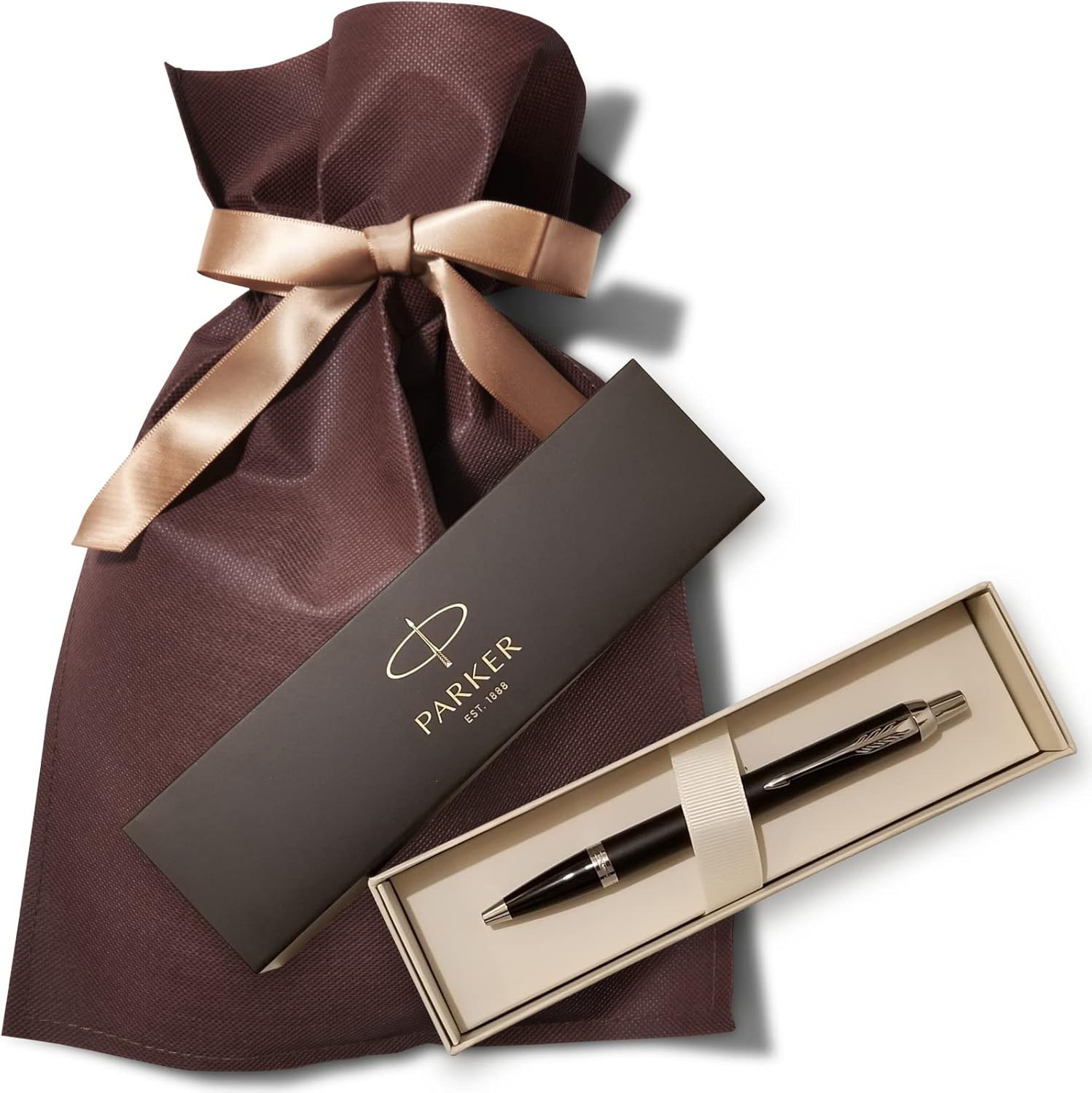 ボールペン 高級 ギフト パーカー 特製ラッピング袋付き IM 箱入り 格納式