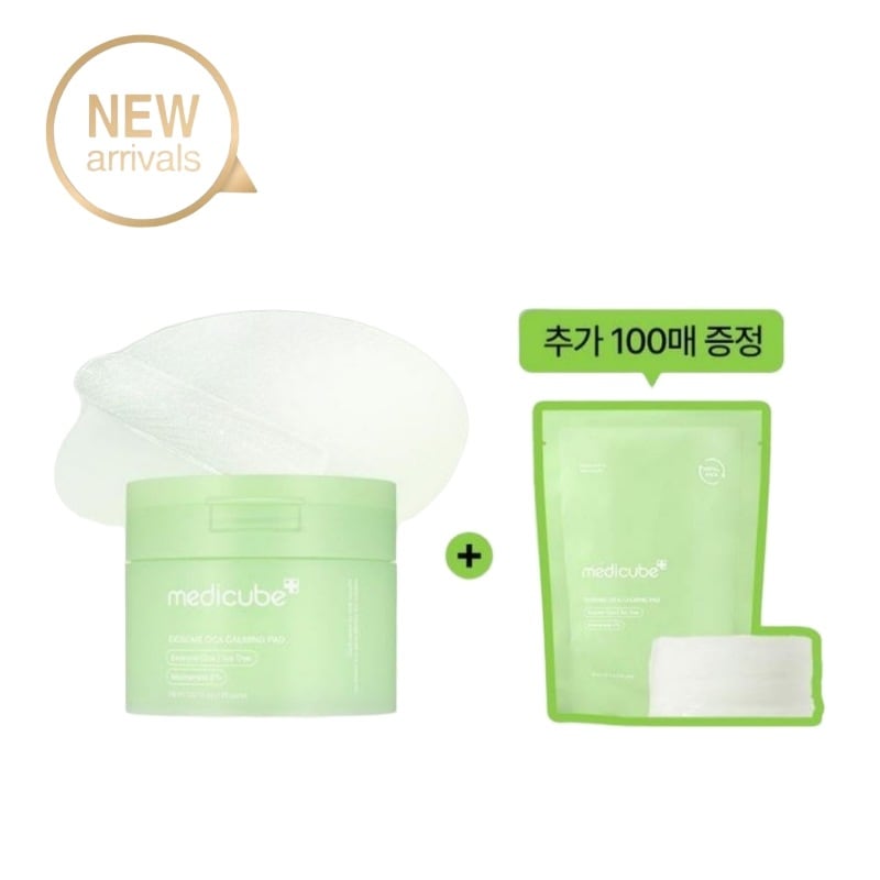 【大容量/ 凹凸鎮静】メディキューブ エキゾム シカパッド おかわり企画 （100枚+100枚）