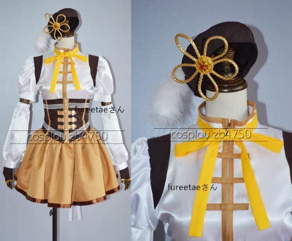 魔法少女まどかマギカ 巴マミ コスプレ衣装 仮装 ハロウィーン ハロウィン 文化祭