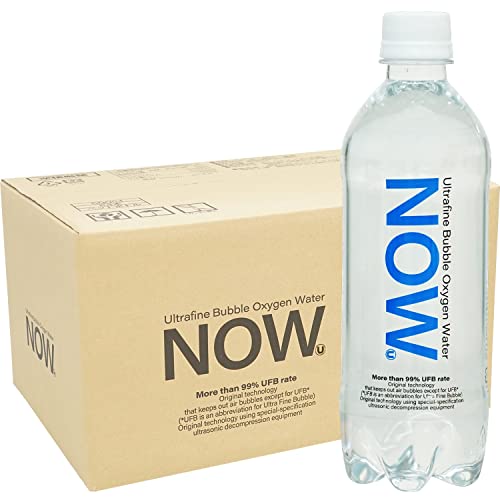 NOW U 高濃度ウルトラファインバブル水 (ウルトラファインバブル 約10億個/100ml) 酸素水 超軟水 pH8.4 / 水 軟水 ミネラ