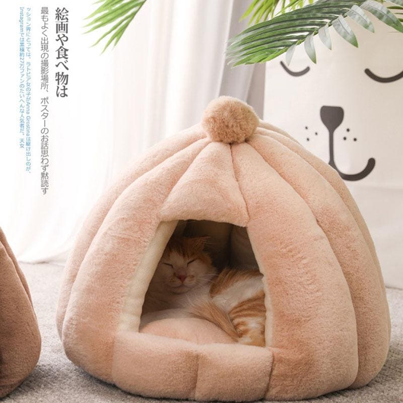ペットベット クッション ペット用品 ドーム型 暖かい ふわふわ 取り外す可 ペットベット 猫 ネコ 犬 ベッド クッション 猫ベッド 洗える おしゃれ かわいい