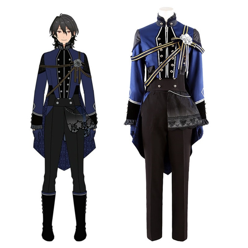 あんさんぶるスターズ! あんスタ UNDEAD 青藍人形館 朔間零 羽風薫 乙狩アドニス 大神晃牙 コスプレ衣装 コスチューム