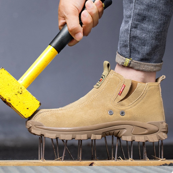 BONFEEL 本革 メンズ 作業靴 メンズ 安全靴 ウォーキングシューズ トレッキングシューズ 登山靴 運動靴 BSS805 ベスト 人気商品