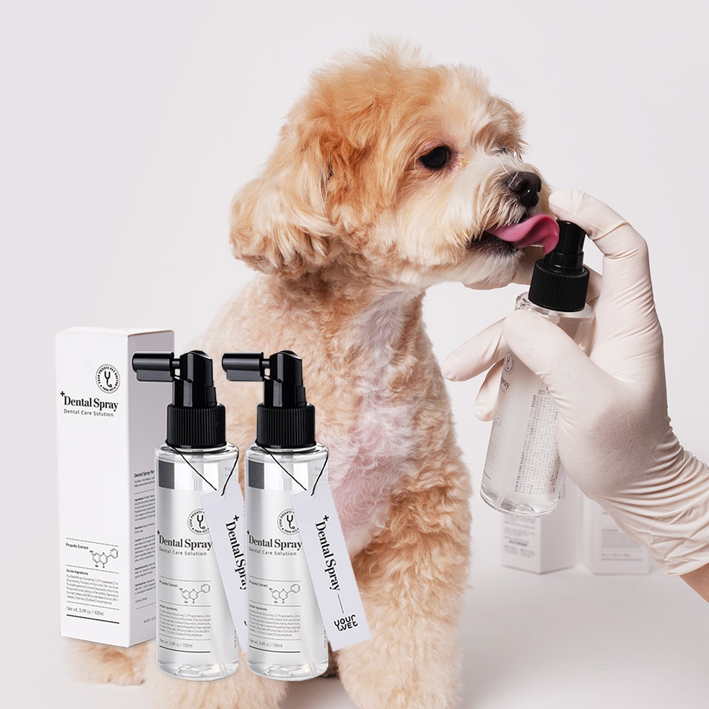【2本セット】犬猫 デンタルスプレー 100ml 愛犬用デンタル ケア 歯みがき 口臭対策 歯石 歯周病 猫 犬 歯磨き 口臭ケア 歯石 ケア ペット用 ペット用歯ブラシ
