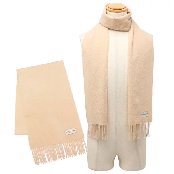 マフラー ベージュ ブロンズ メンズ レディース ユニセックス WA000016 HB0167 小判