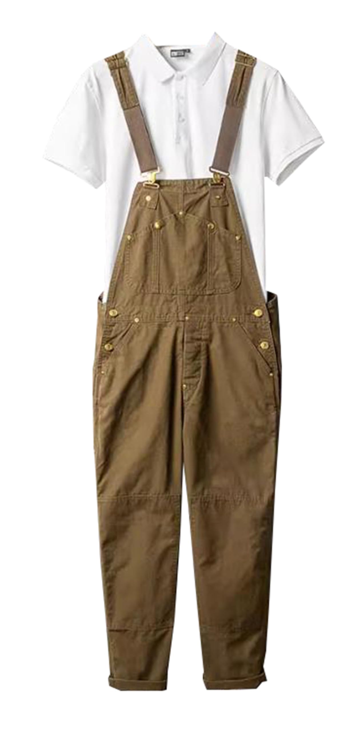 オールインワン メンズ サロペット パンツ オーバーオール 大きいサイズ 作業着 ゆったり ワークパンツ ロング カーゴパンツ サスペンダー 大きいサイズ おしゃれ アメカジ風