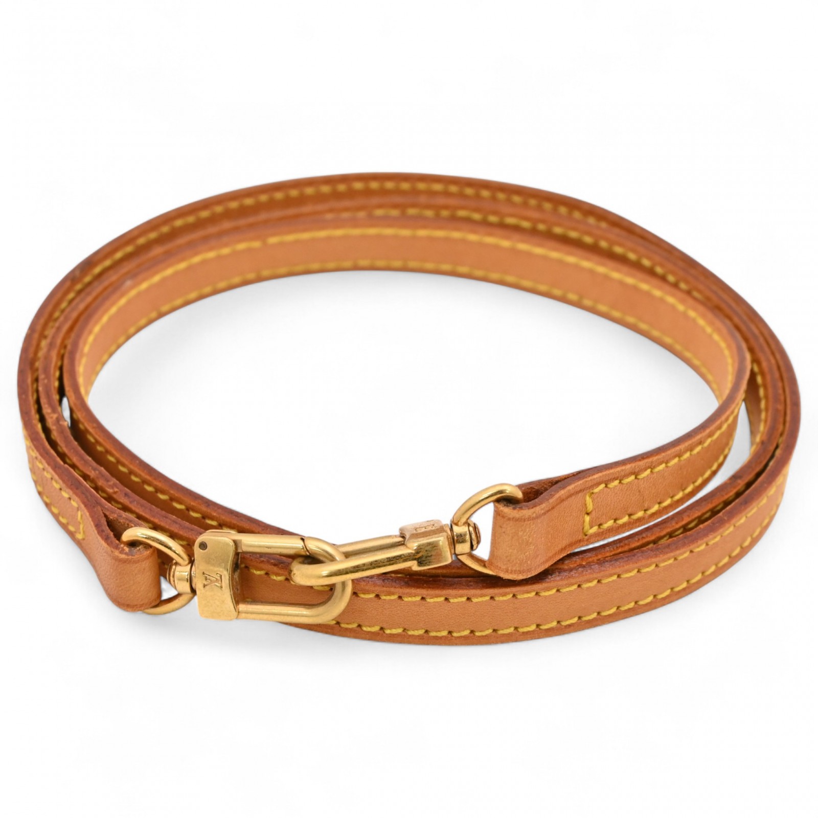 ルイヴィトン ヌメ革 ショルダーストラップ Bランク lv8517ku