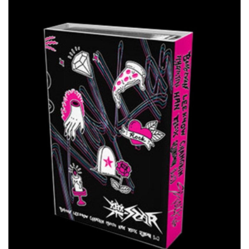 [未開封] ストレイキッズロックアルバムスキッズプラットフォームミニネモバージョンストレイキッズロックスター