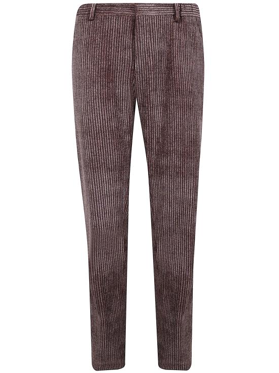 EMPORIO ARMANI Men Chinos EM001761 TE16802 P6005 PLUG BROWN PRINT