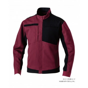 桑和 9522-00 長袖ブルゾン LLサイズ ボルドー（64） SOWA
