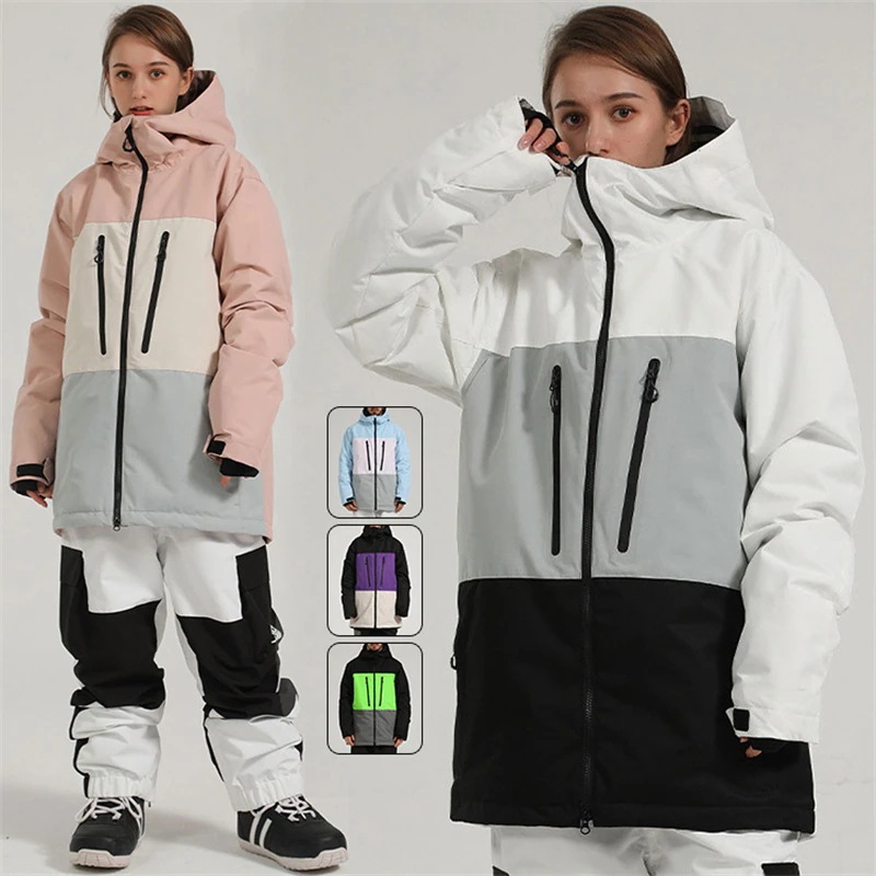 スノーボード ウェア ジャケット 単品 レディース メンズ スノーウェア スキーウェア スノボ スキー ジャンバー 防風防水防雪防寒保温通気 耐摩擦 韓国 Snowboardwear2023レディースウェア