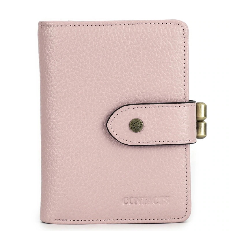 新調したい財布可愛いミニ財布rfid盗難防止牛革レディース財布多機能カードケース小銭入れ