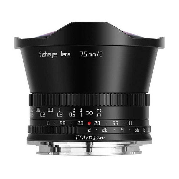 TTArtisan 7.5mm f/2 L (B) ブラック [交換レンズ( Lマウント(バヨネット)APS-C)]