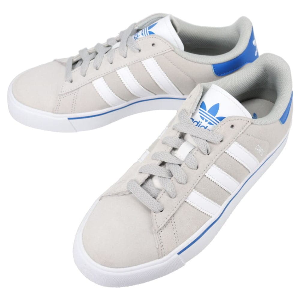 正規品 キャンパス バルク グレーツー/フットウェアホワイト/ブルー ID1362