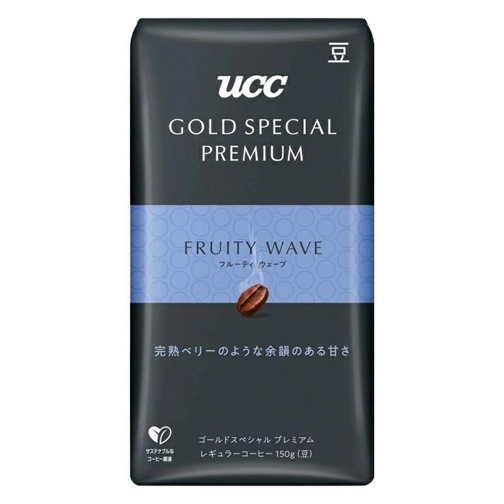 【送料無料】UCC GOLD SPECIAL PREMIUM フルーティーウェーブ 豆 150g12袋