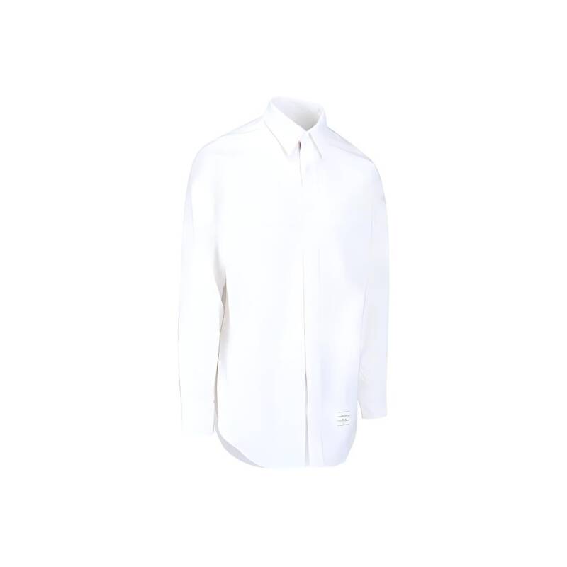 [カード10%決済割引]THOM BROWNE メンズ オックスフォードシャツ MWL010E F0313 100