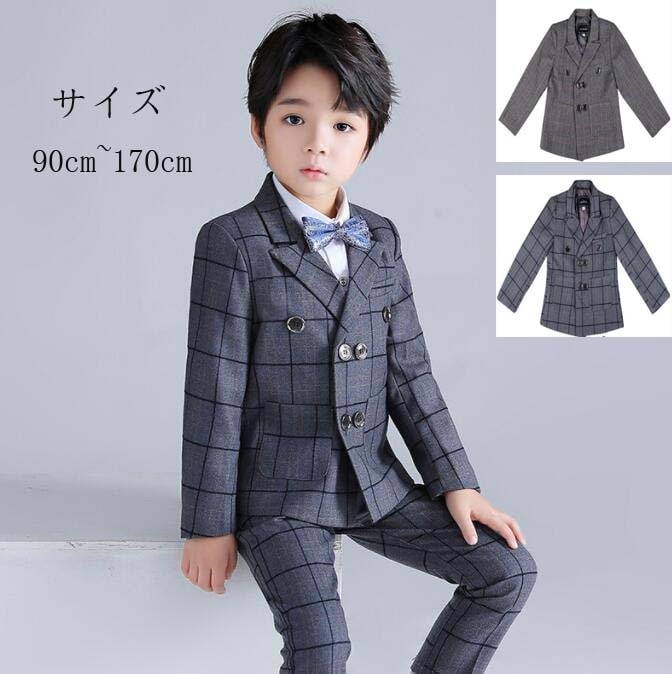 【最安値挑戦】スーツセット 折襟 キッズスーツ 結婚式スーツ ベビースーツ 高品質 フォーマルスーツ 子供スーツ 子供服 上下セット 男の子 長袖 子供用 スーツ 演出 フォーマル 初節句 お宮参り