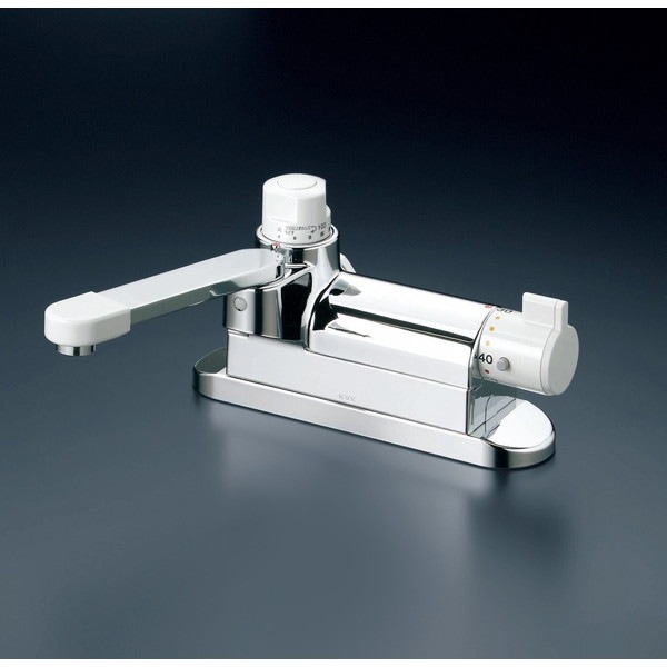 KM297ZG 寒 デッキ定量サーモスタット混合栓