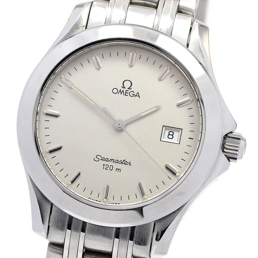 オメガ OMEGA 2511.33 シーマスター120 デイト クォーツ メンズ _860312【中古】