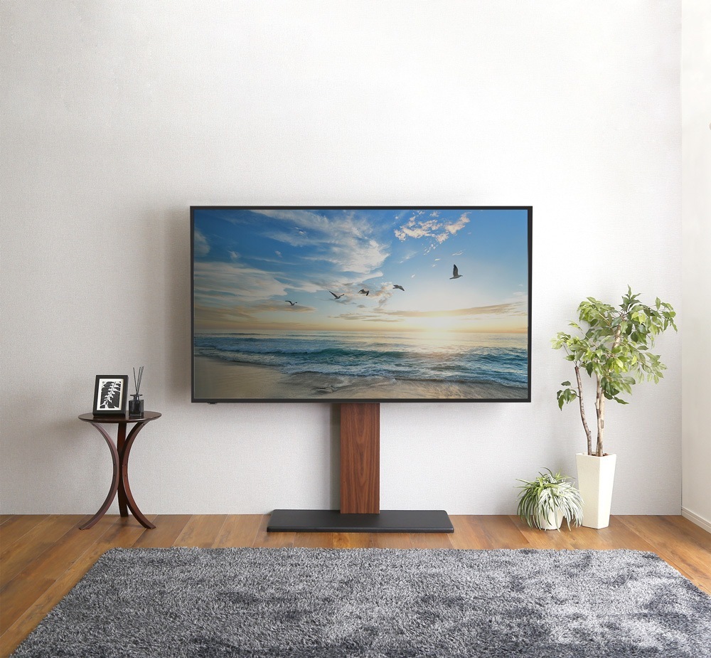 テレビ台 テレビスタンド ハイタイプ コーナー 壁寄せ 壁寄せテレビスタンド 頑丈 32-100インチまで対応 高さ調整