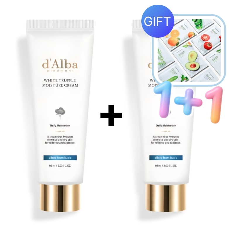 ホワイトトリュフ モイスチャー クリーム 60ml×2個 韓国コスメ.スキンケア化粧品.フェイスクリーム.保湿ケア.潤い.ツヤ肌.ハリケア.敏感肌用.低刺激.フェイスケア 5,756円