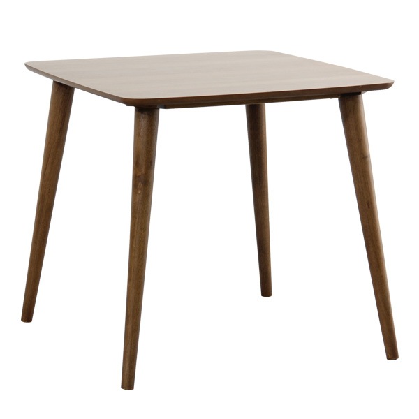 ダイニングテーブル 2人用 ナチュラルモダン おしゃれ 木製 デスク レトロ 机 75cm ダイニング 食卓 天然木 テーブル