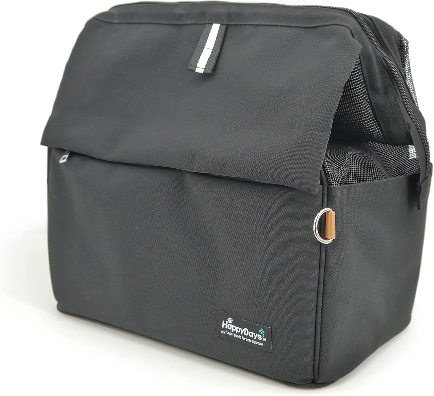 HAPPY DAYS HappyDays ペット用サステナブルリュックキャリー ブラック