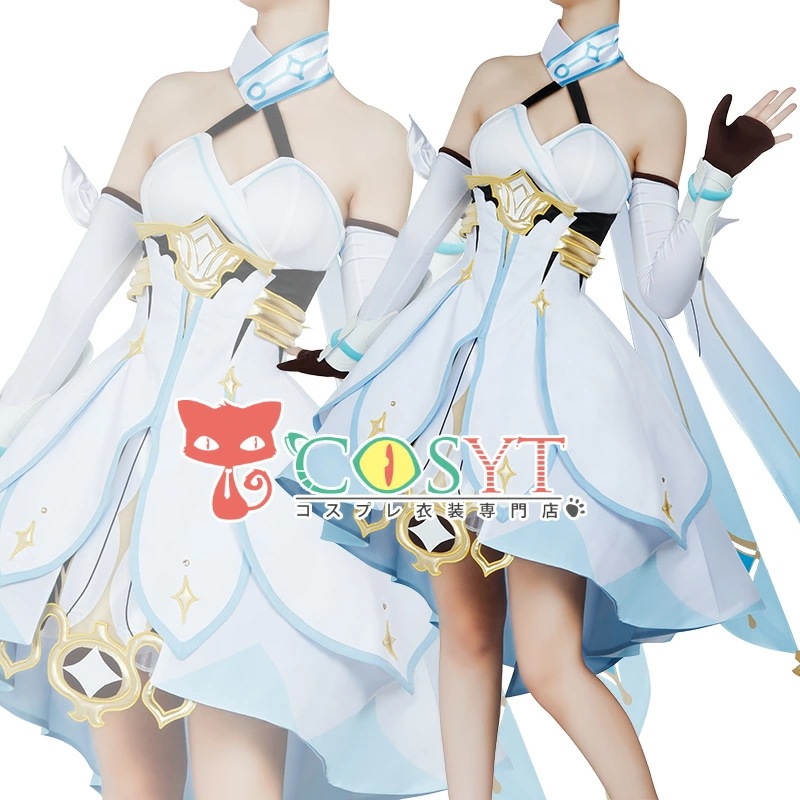 原神 旅人 女主人公 蛍 ワンピース コスプレ衣装 コスチューム 仮装 変装 可愛い コスプレ cosplay イベント パーティ ゲーム