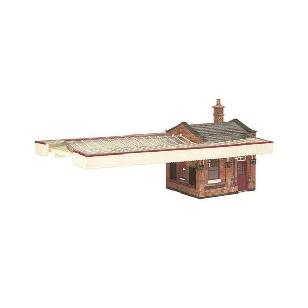 Bachmann 44-117C Scenecraft GCR Booking Office Maroon/Cream (Pre-Built) 並行輸入品