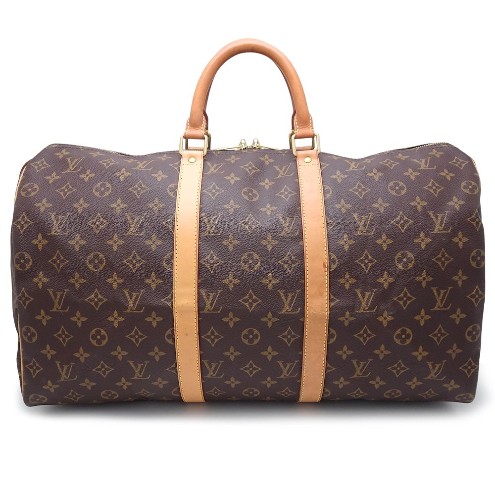 モノグラム キーポル50 M41426 ボストンバッグ ブラウン/352009【中古】