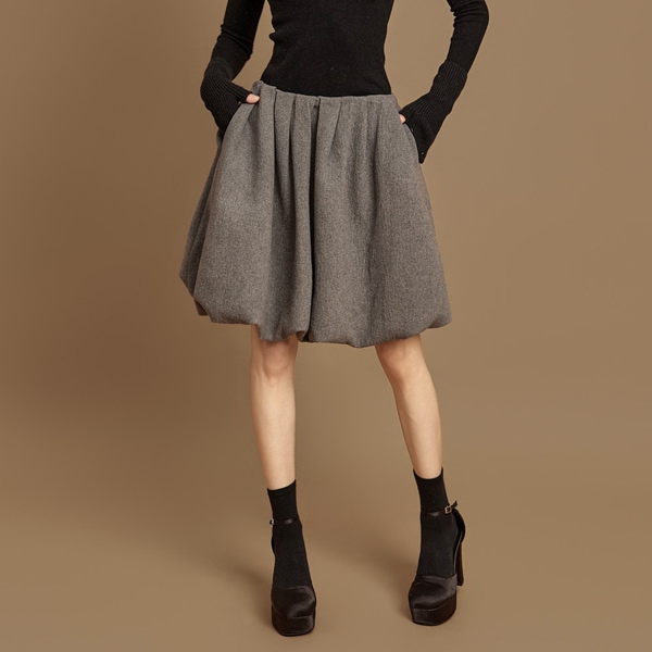 SK9298 バルーン ウール スカート 17,035円