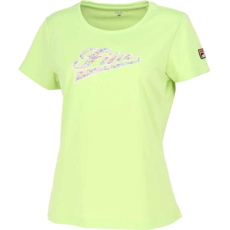 アップリケTシャツ（レディース） M ライトグリーン #VL2808-38