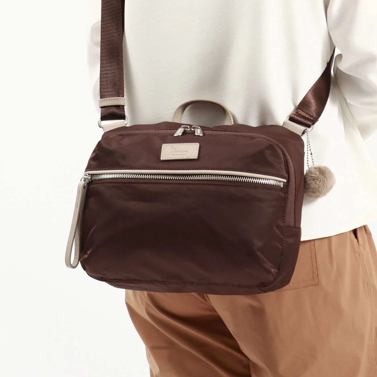 ショルダーバッグ ACE レディース ブランド ショルダー バッグ A5 横 40代 小さめ 軽い 17372