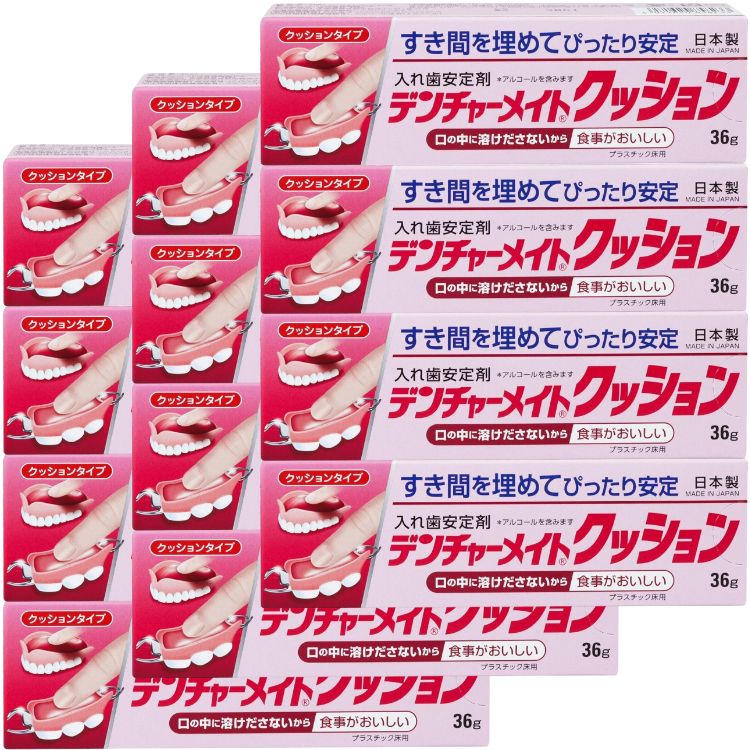 12個セット 共和 デンチャーメイトクッションB 36g 入れ歯安定剤