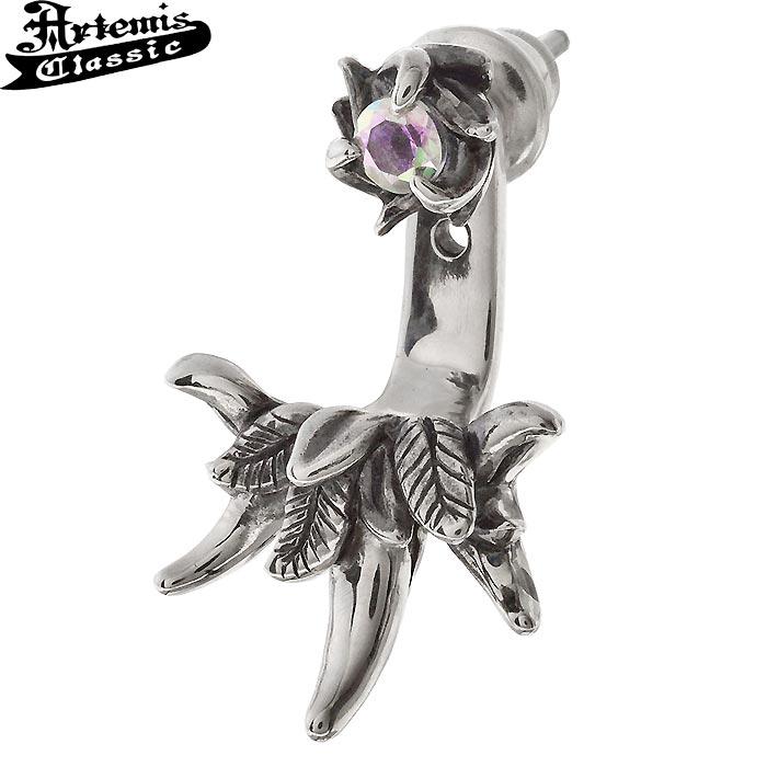 アルテミスクラシック Artemis Classic ウリエル イヤー ジャケット シルバー ピアス アクセサリー ミスティッククォーツ 片耳用 1個売り ACE0144