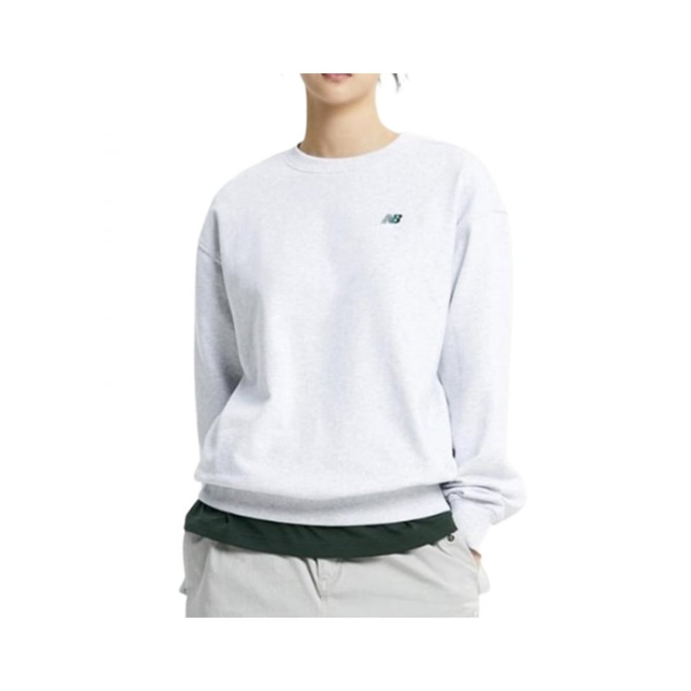 ニューバランスユニニューエッセンシャルスモールロゴスウェットシャツセミオーバーフィット NBNCD41313_16