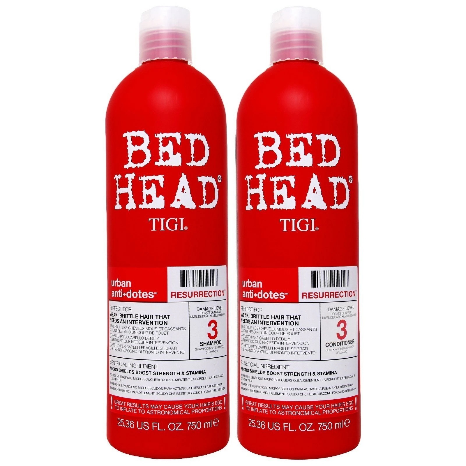 TIGI Bed Head Resurrection Shampoo/Conditioner (25