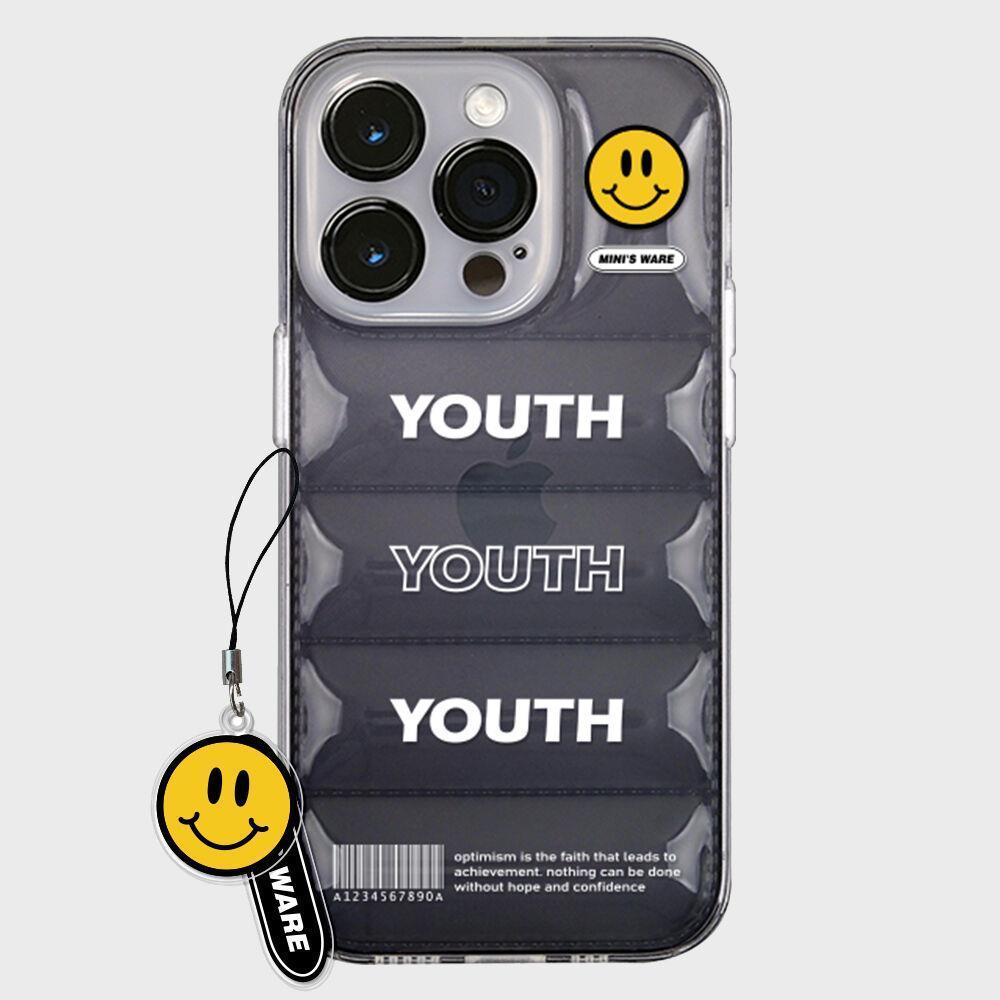 mini s ware YOUTH PADDING CASE WHITE