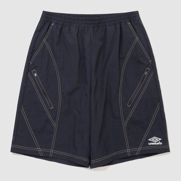 クリスピー・タスラン5.5部バミューダパンツ DARK NAVY UR221CHP58 DVY0